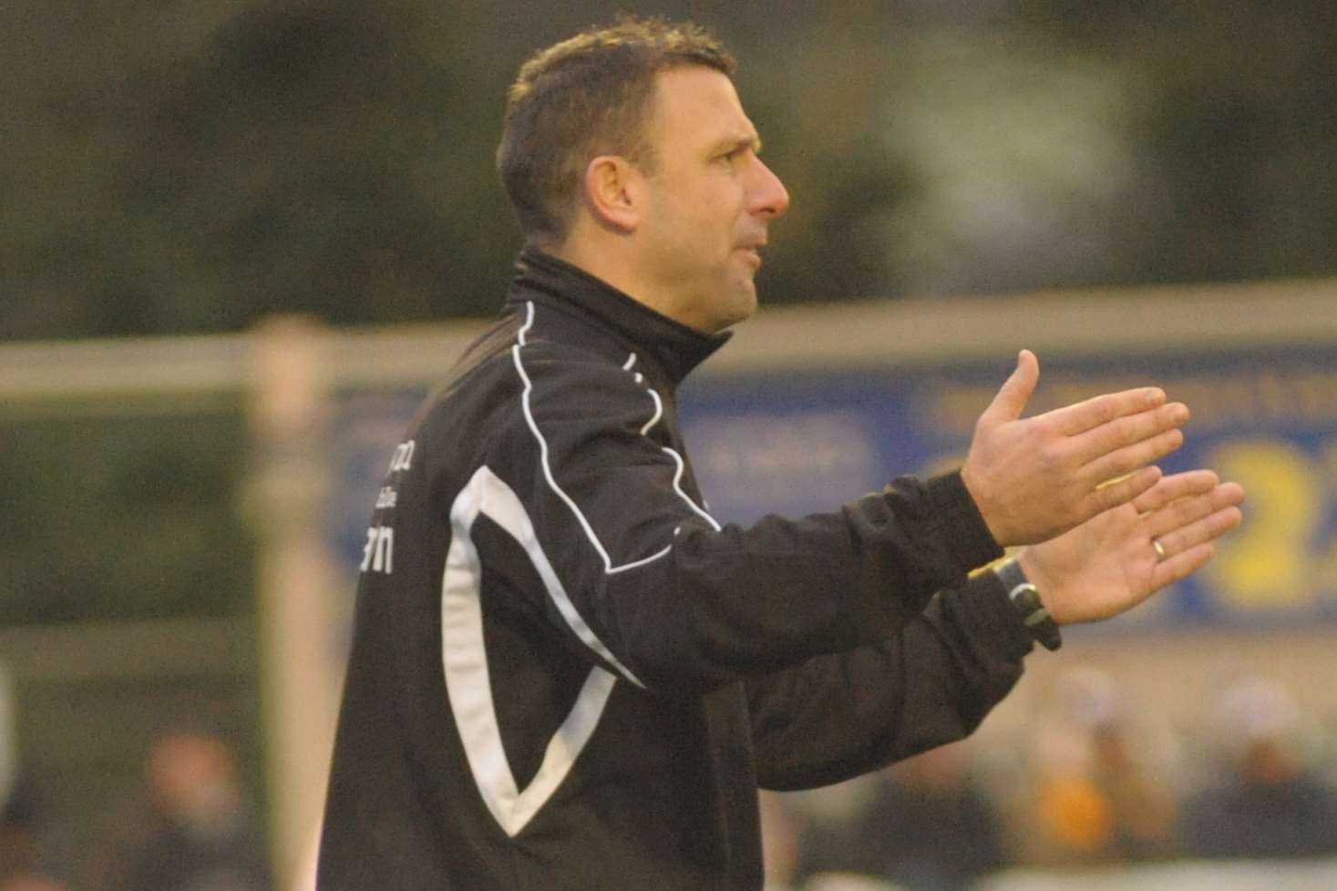 Tonbridge Angels boss Steve McKimm Picture: Steve Crispe