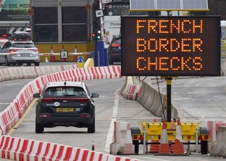 Keeping the border operating smoothly is a priority from the cross-Channel industry. Picture: Gareth Fuller/PA