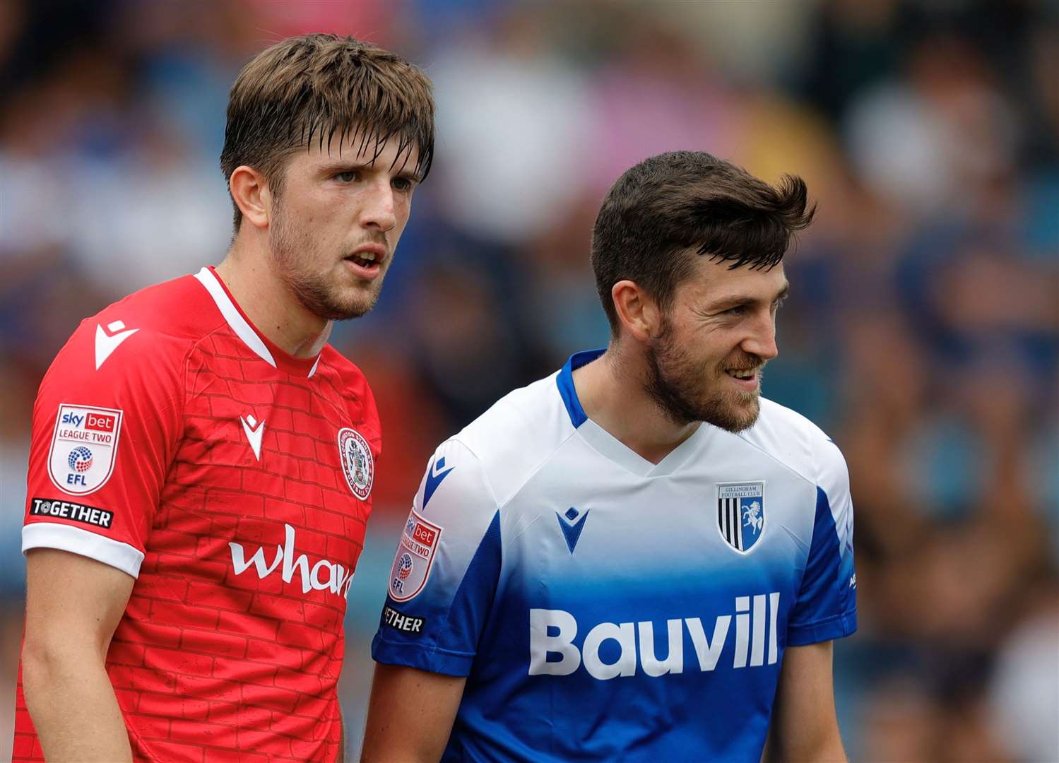 Gillingham striker Ashley Nadesan @Julian_KPI