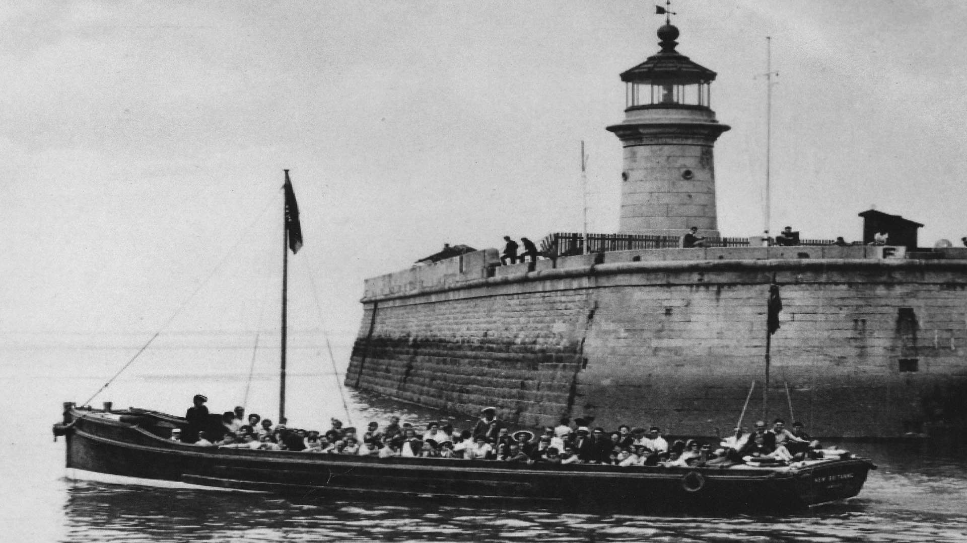 The New Brittanic at Ramsgate when still under the skippership of Walter Read