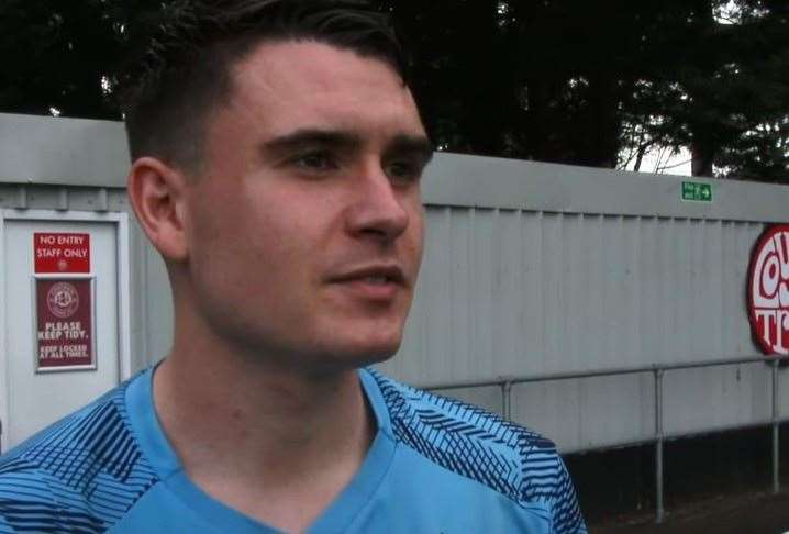 Gillingham’s new signing Marcus Wyllie will be adapting to full-time football Picture: Enfield Town FC YouTube