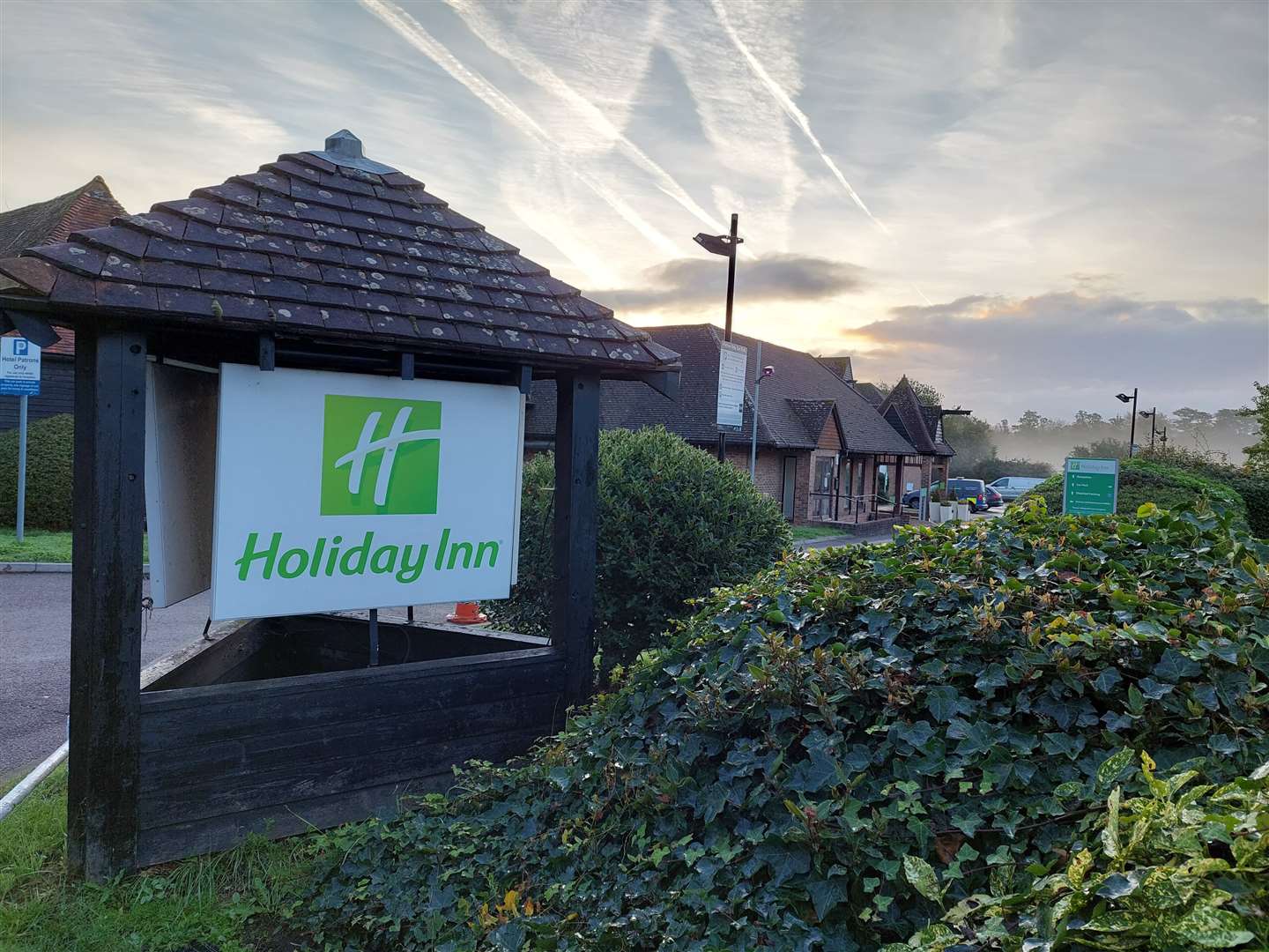 The Holiday Inn, Ashford Central in Kennington has been booked out by the Home Office for asylum seekers