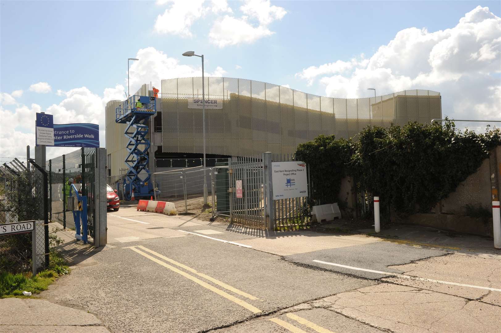 Rochester's multi-storey car park will be going ticketless. Picture: Steve Crispe