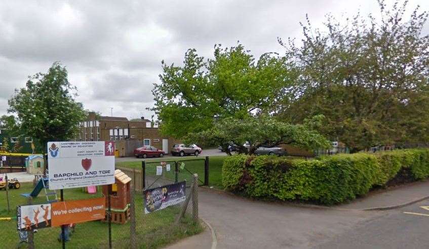 Bapchild and Tonge CE Primary School. Pic: Google