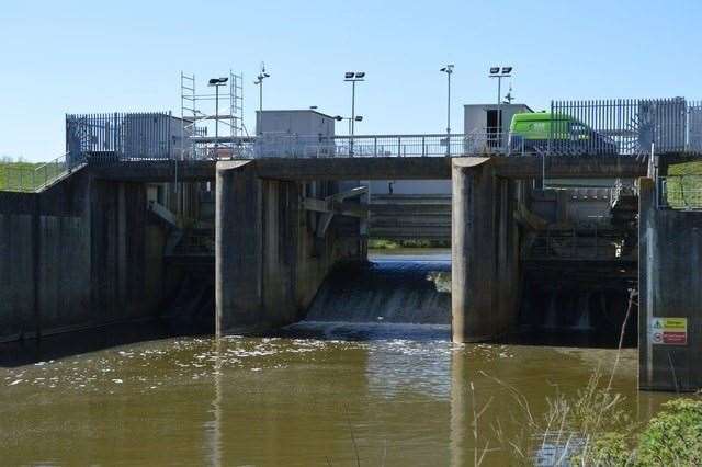 The Leigh Flood Storage Area will be expanded as part of the plans. Picture: Environment Agency