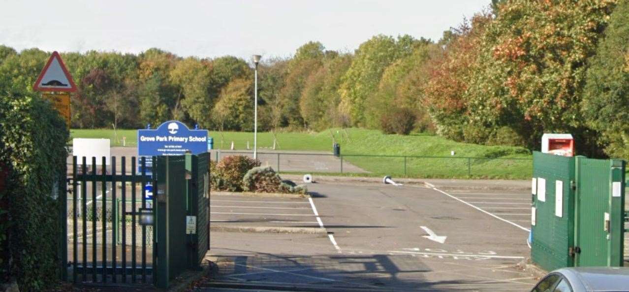 Grove Park Primary School, in Hilton Drive, Sittingbourne. Picture: Google Maps