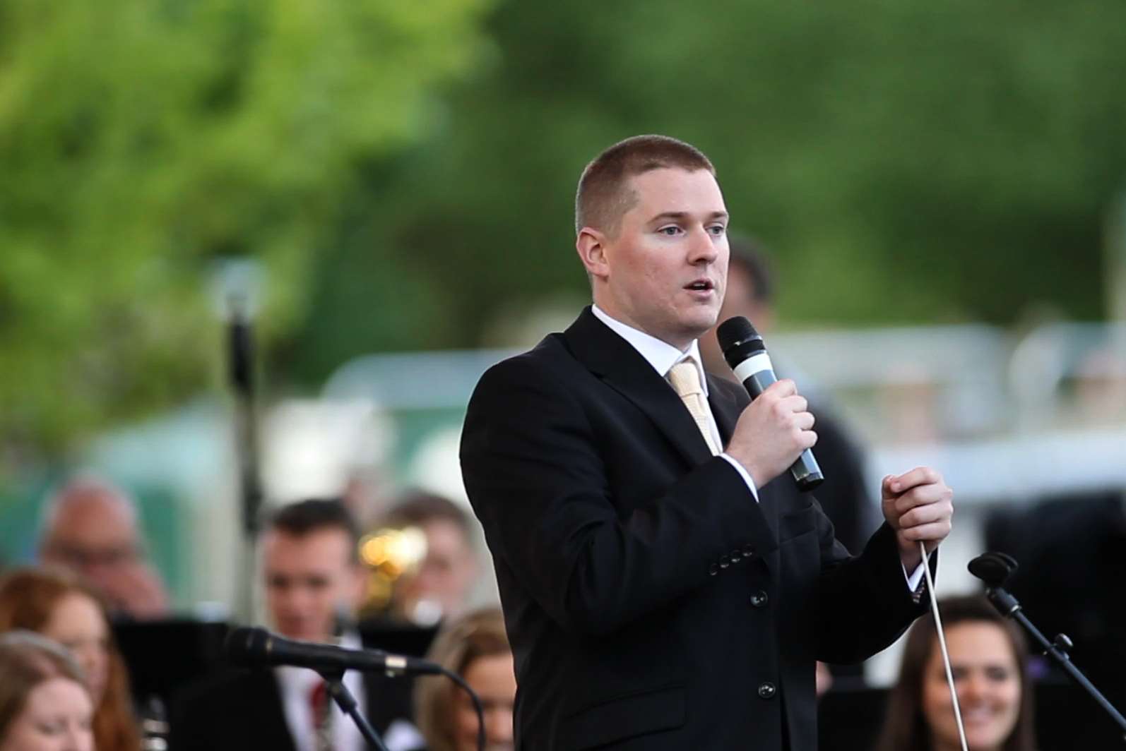 Conductor of Maidstone Wind Symphony, Jonathan Crowhurst