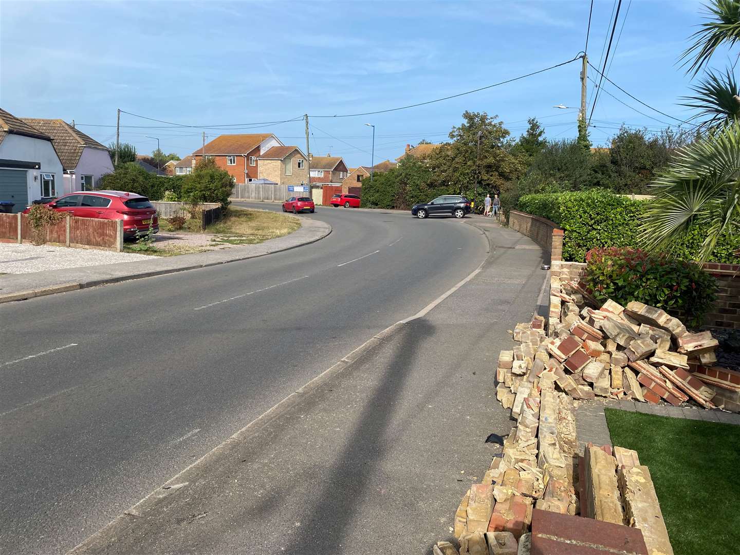 Residents fear someone will be killed on this turn onto Colewood Road or further along on Whitstable Road