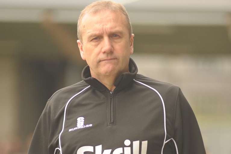 Dartford manager Tony Burman Picture: Steve Crispe