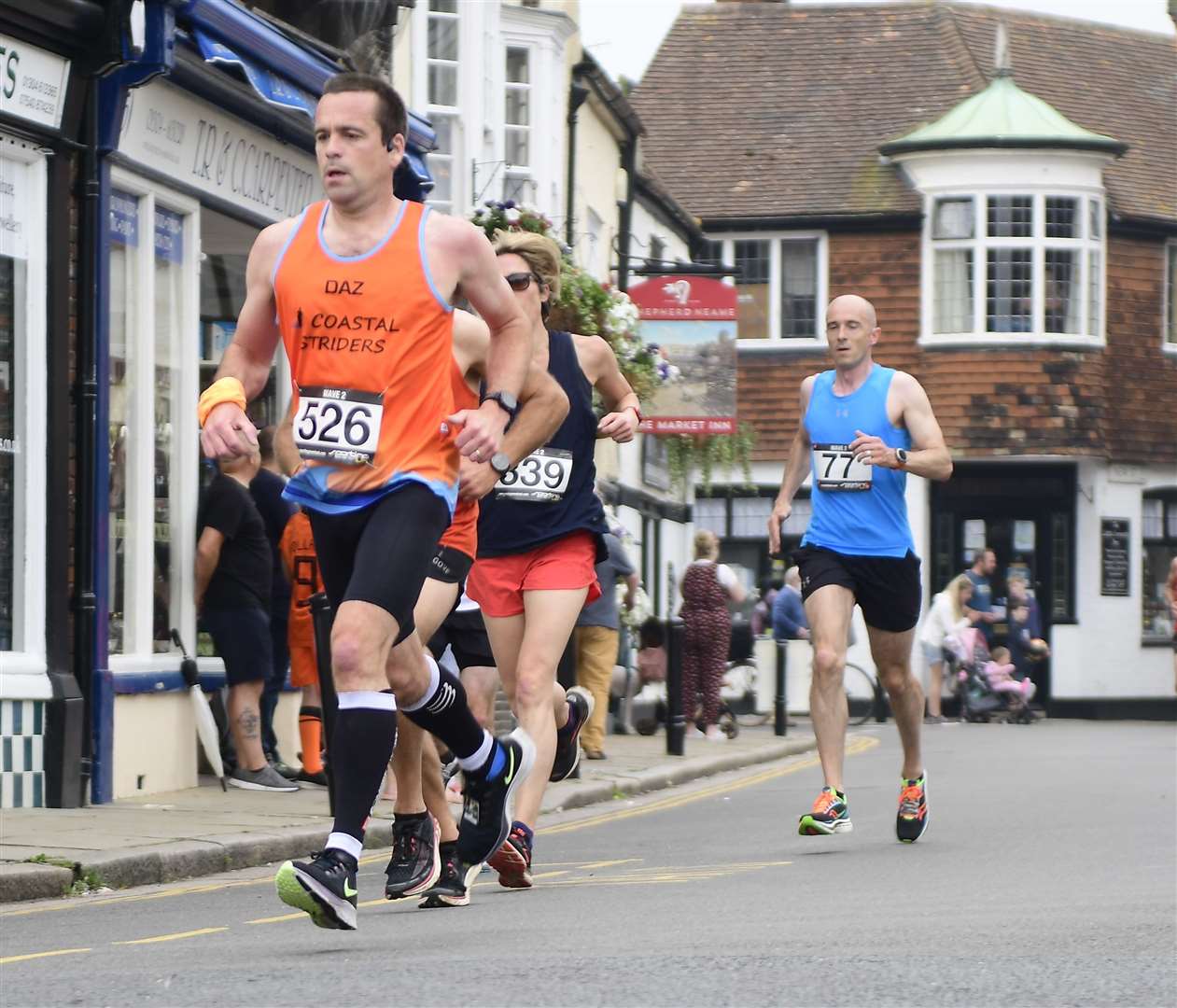 Darren Sayer of Folkestone Picture: Barry Goodwin