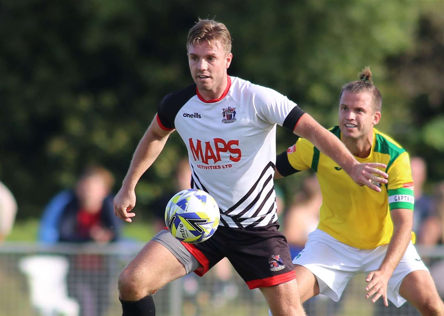 Deal hitman Aaron Millbank missed the journey to Rusthall due to illness. Picture: Paul Willmott