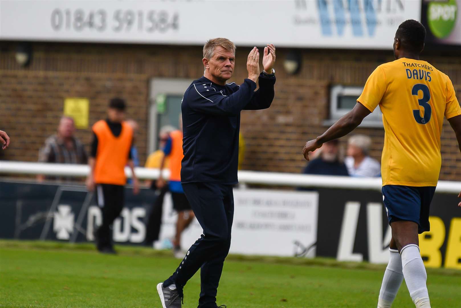 Dover manager Andy Hessenthaler. Picture: Alan Langley