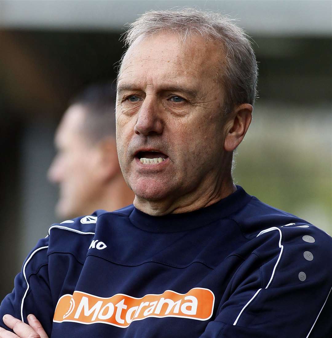 Dartford caretaker boss Tony Burman Picture: Sean Aidan