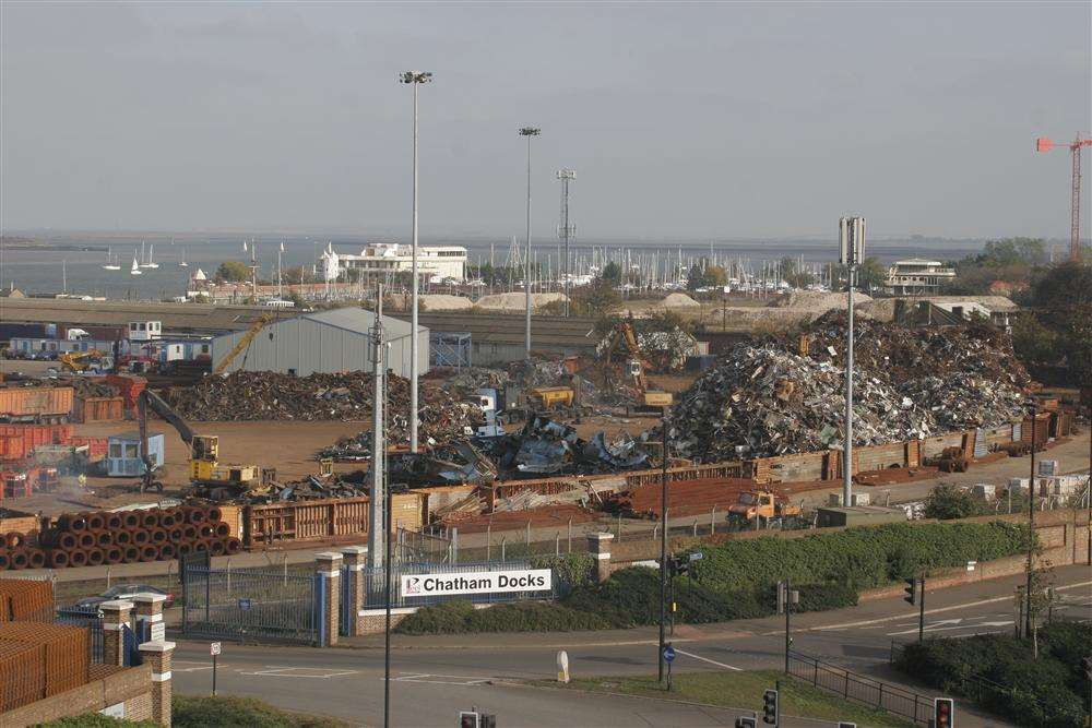 Chatham Docks.