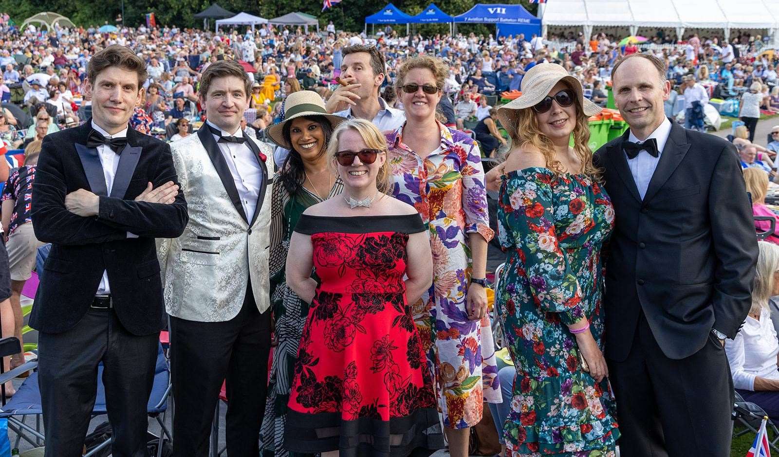 There will be a prize for the best-dressed fan at this year’s event. Picture: Leeds Castle Concert