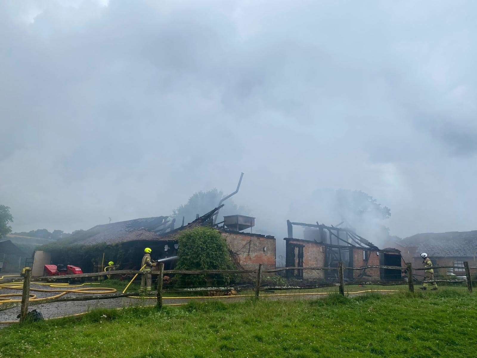 The Good Things Brewery in Tunbridge Wells burnt down after being struck by lightning