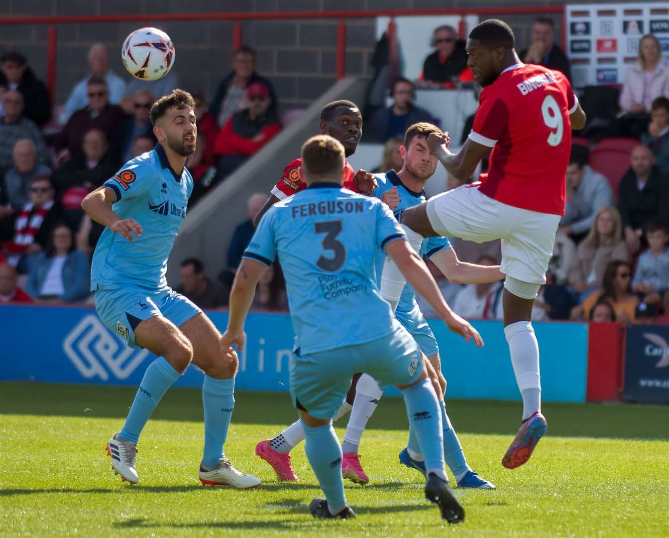 Ebbsfleet’s only win in the National League so far this season was against Hartlepool in September. Picture: Ed Miller/EUFC