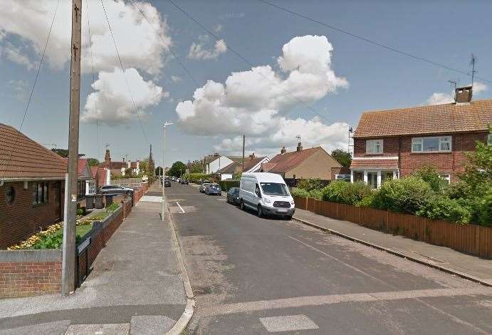 He was found in his flat in Douglas Road, Herne Bay. Picture: Google