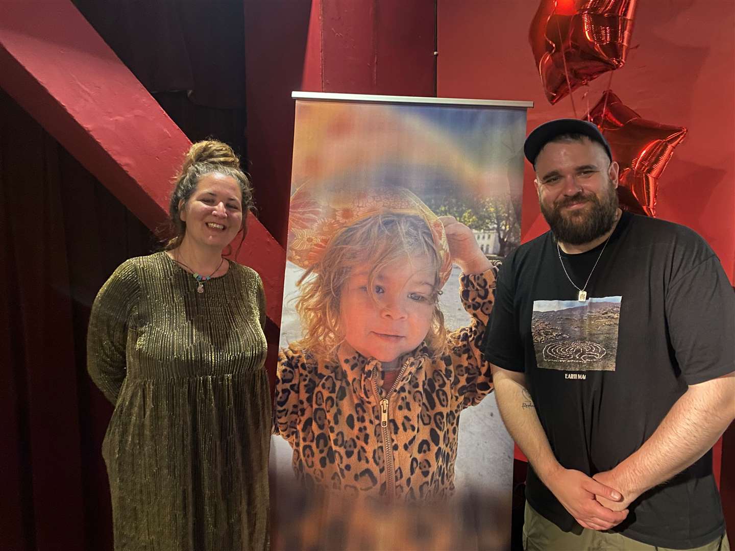 Imogen and James Holliday hosted the second RedDuck Artists and Makers Auction at The Astor Theatre, Deal