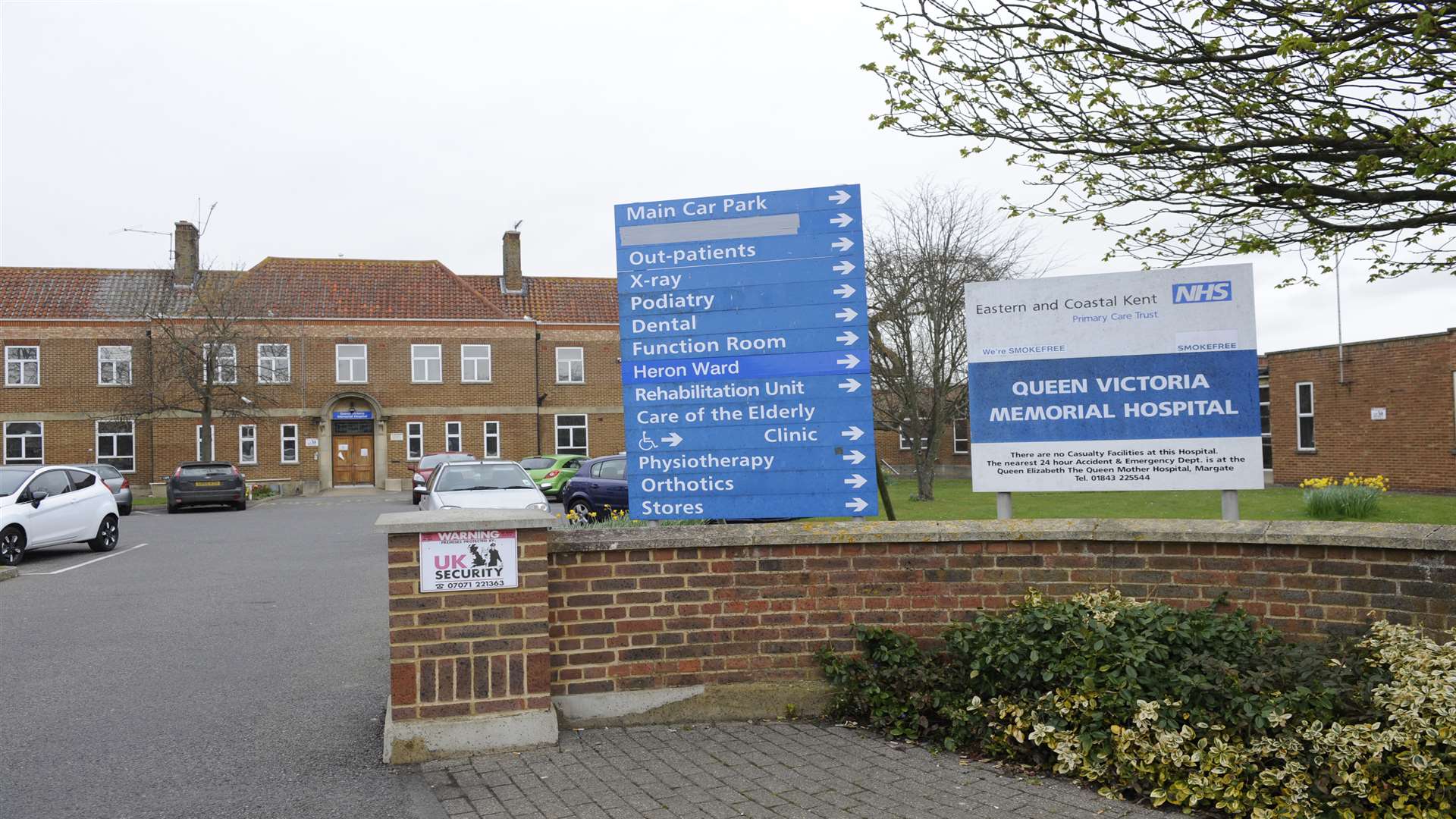 The Queen Victoria Hospital in Herne Bay