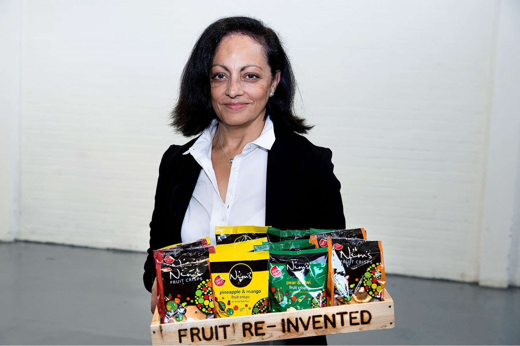 Nimisha Raja of Nim's Fruit Crisps