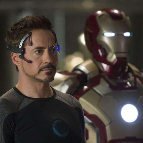 Robert Downey Jr. in Iron Man 3. Credit: PA Photo/Walt Disney Studios Motion Pictures