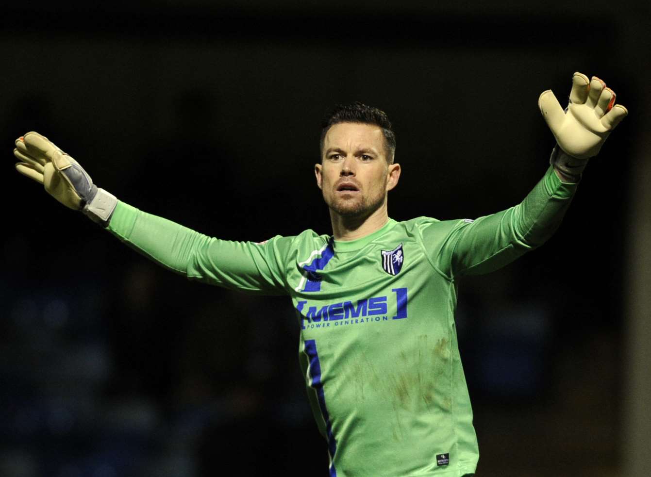 Gillingham keeper Stuart Nelson Picture: Barry Goodwin