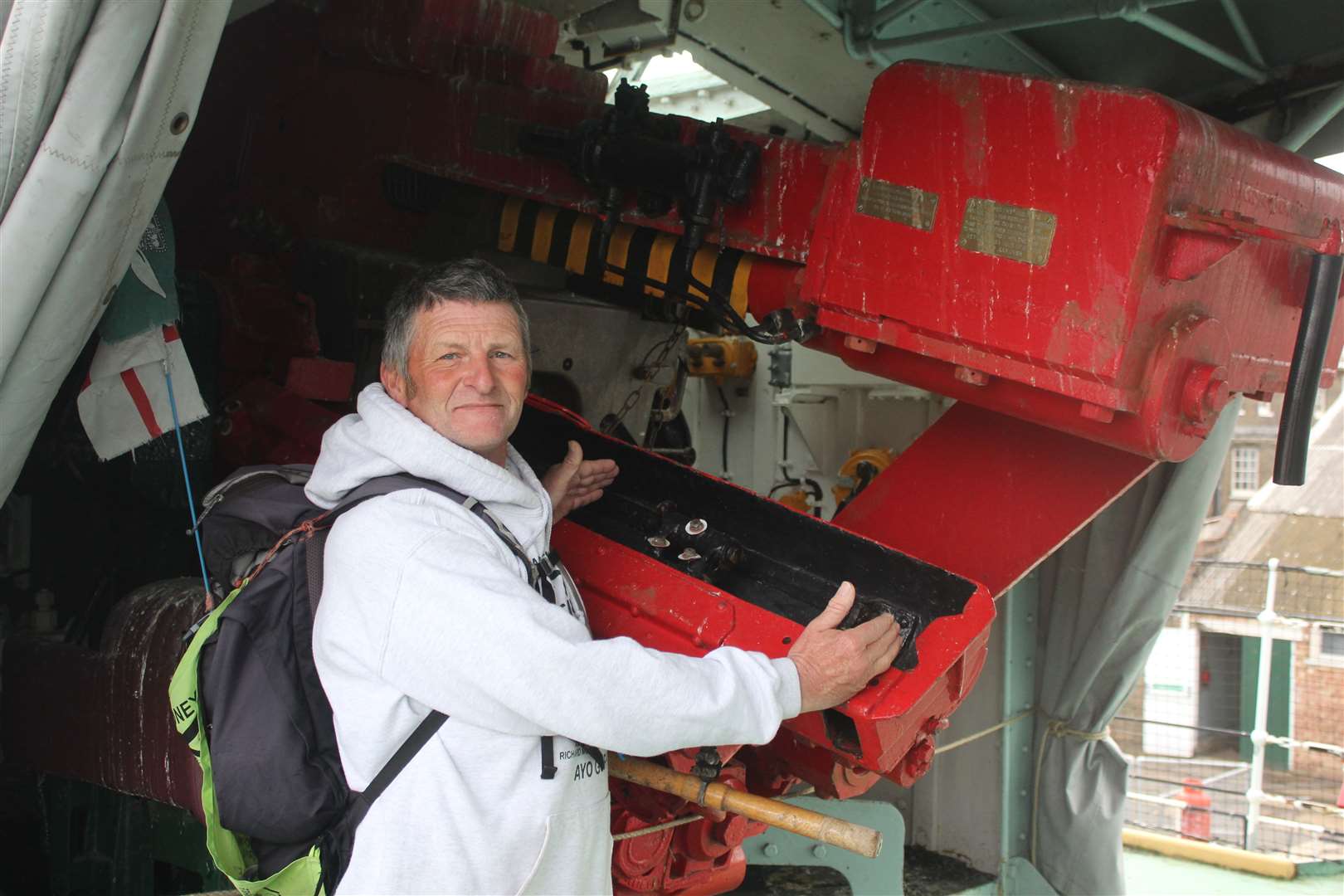 Jim was stationed at the dockyard during his naval career. Picture: The Historic Dockyard Chatham