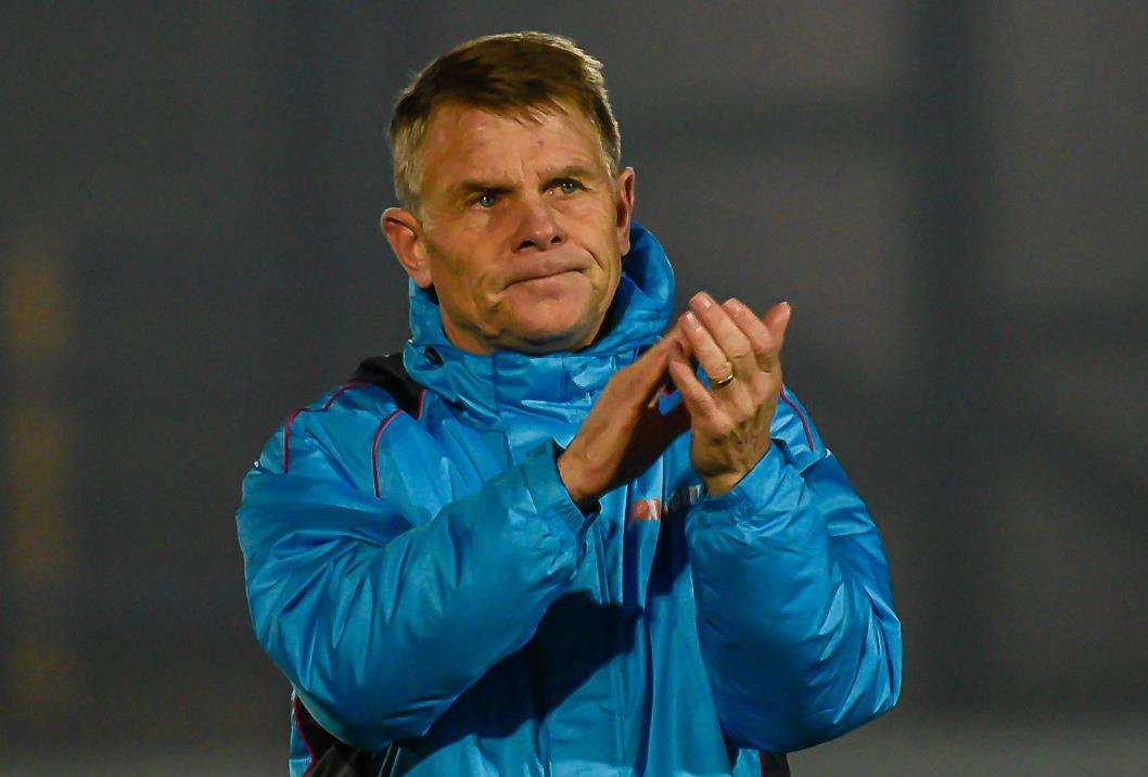 Dover manager Andy Hessenthaler Picture: Alan Langley