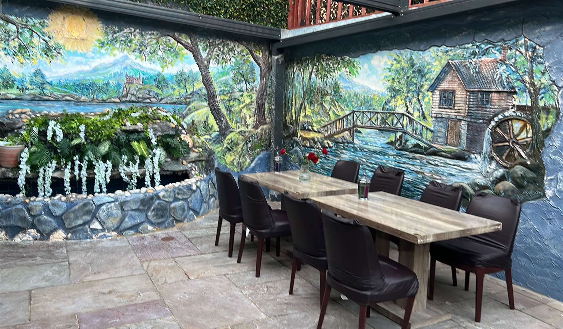 Secret Garden in Herne Bay offers both indoor and outdoor seating. Photo: Abdulkadir Rencber