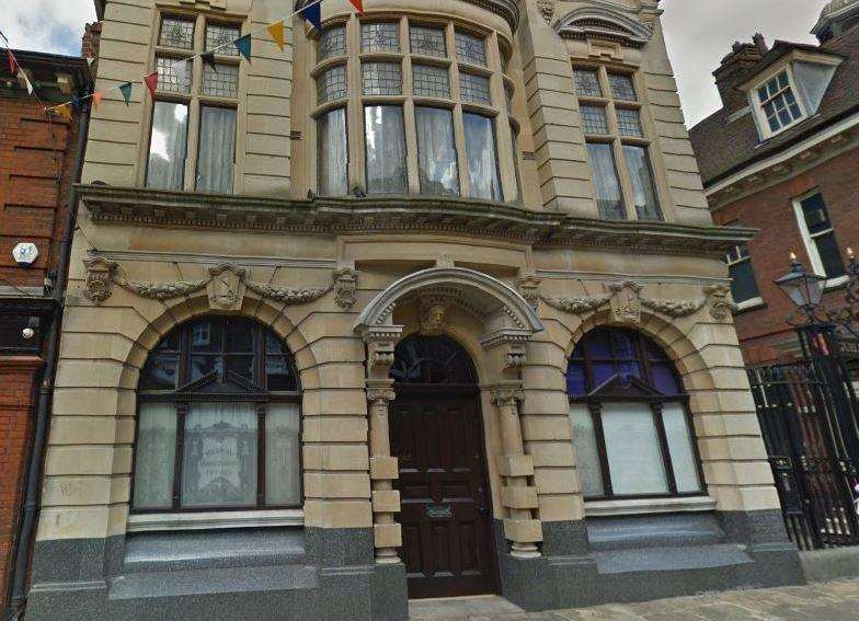 The Conservancy Building, near the Guildhall Museum, Rochester was sold for £590,000. Picture: Google