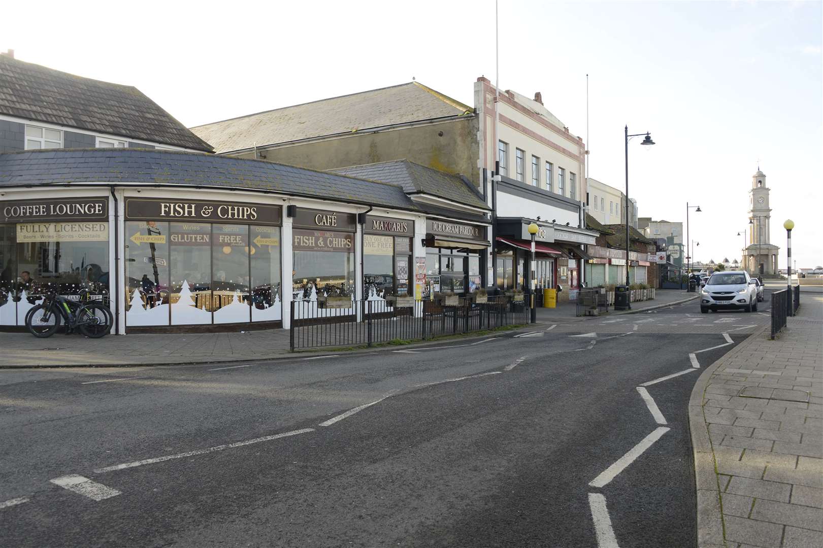 Makcari's in Central Parade is still offering free fish and chips to all NHS and emergency service workers