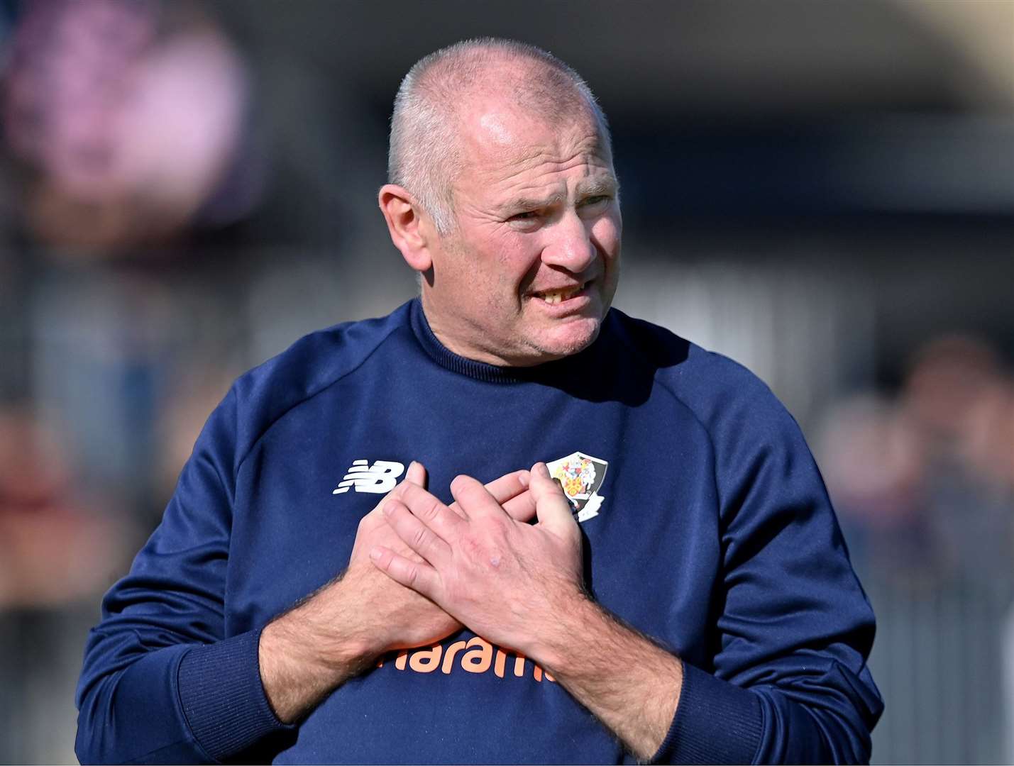 Dartford manager Alan Dowson. Picture: Keith Gillard