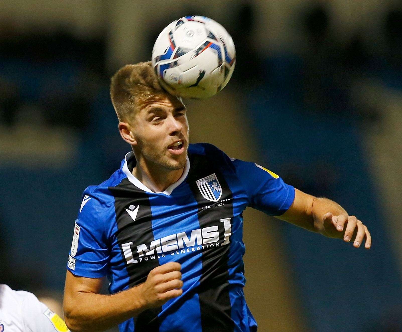 Jack Tucker impressed in midfield for the Gills Picture: Andy Jones