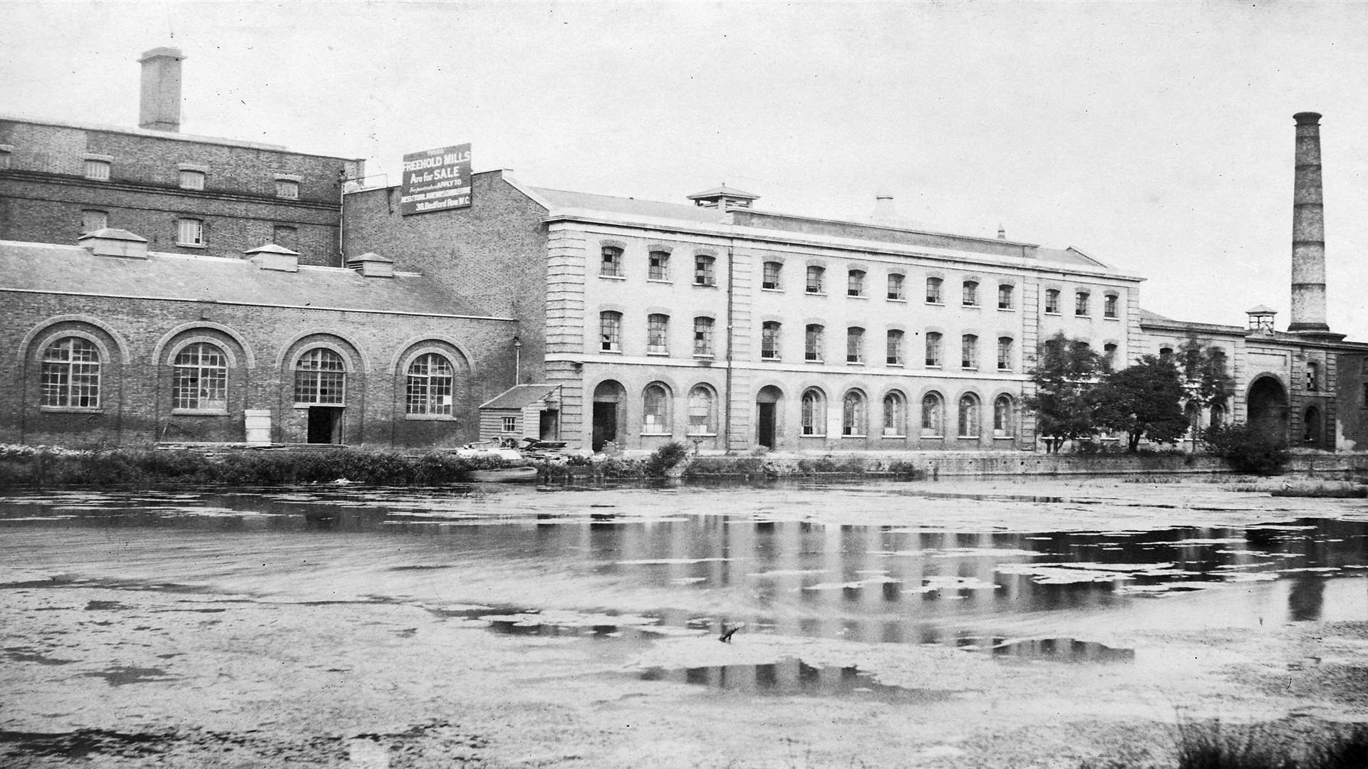 The Wellcome factory at Mill Pond in Dartford.