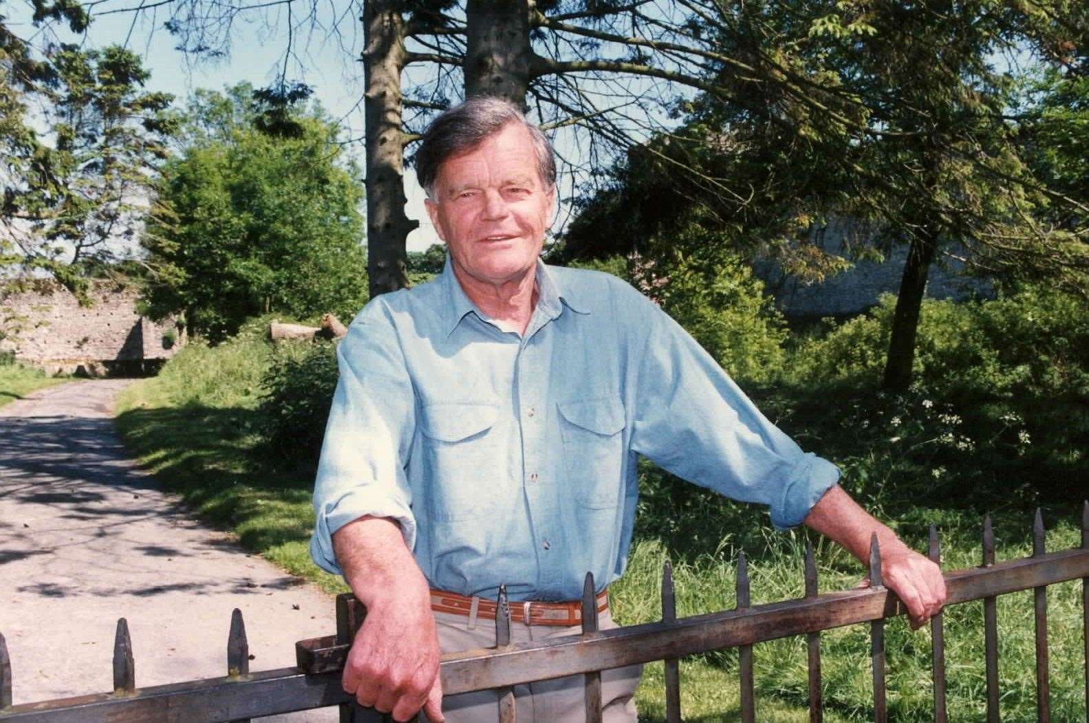 Alan Clarke, former Conservative minister, who died in September 1999, at his home at Saltwood Castle, Kent