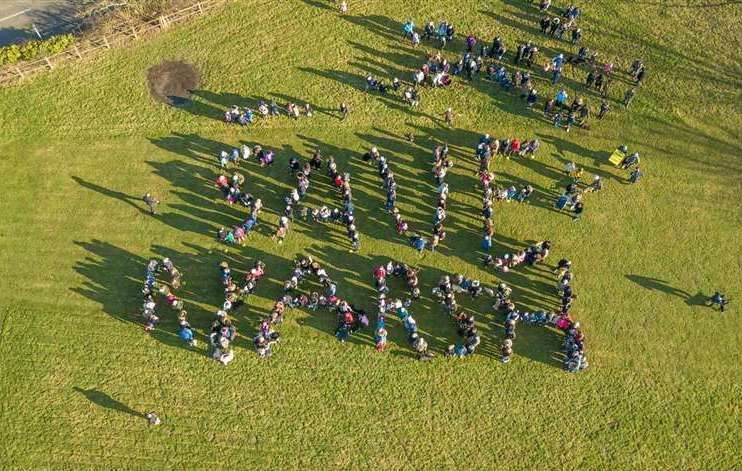 Ryarsh residents launched the Save Ryarsh group in response to the proposed sandpit in 2017. Photo: Andy Betts