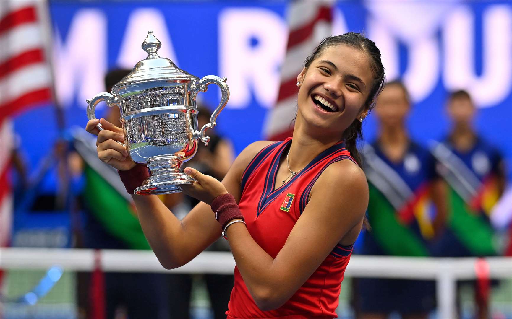 Emma Raducanu - safely through to the second round of the Australian Open. Picture: Paul Zimmer via www.imago-images.de/Imago/PA Images