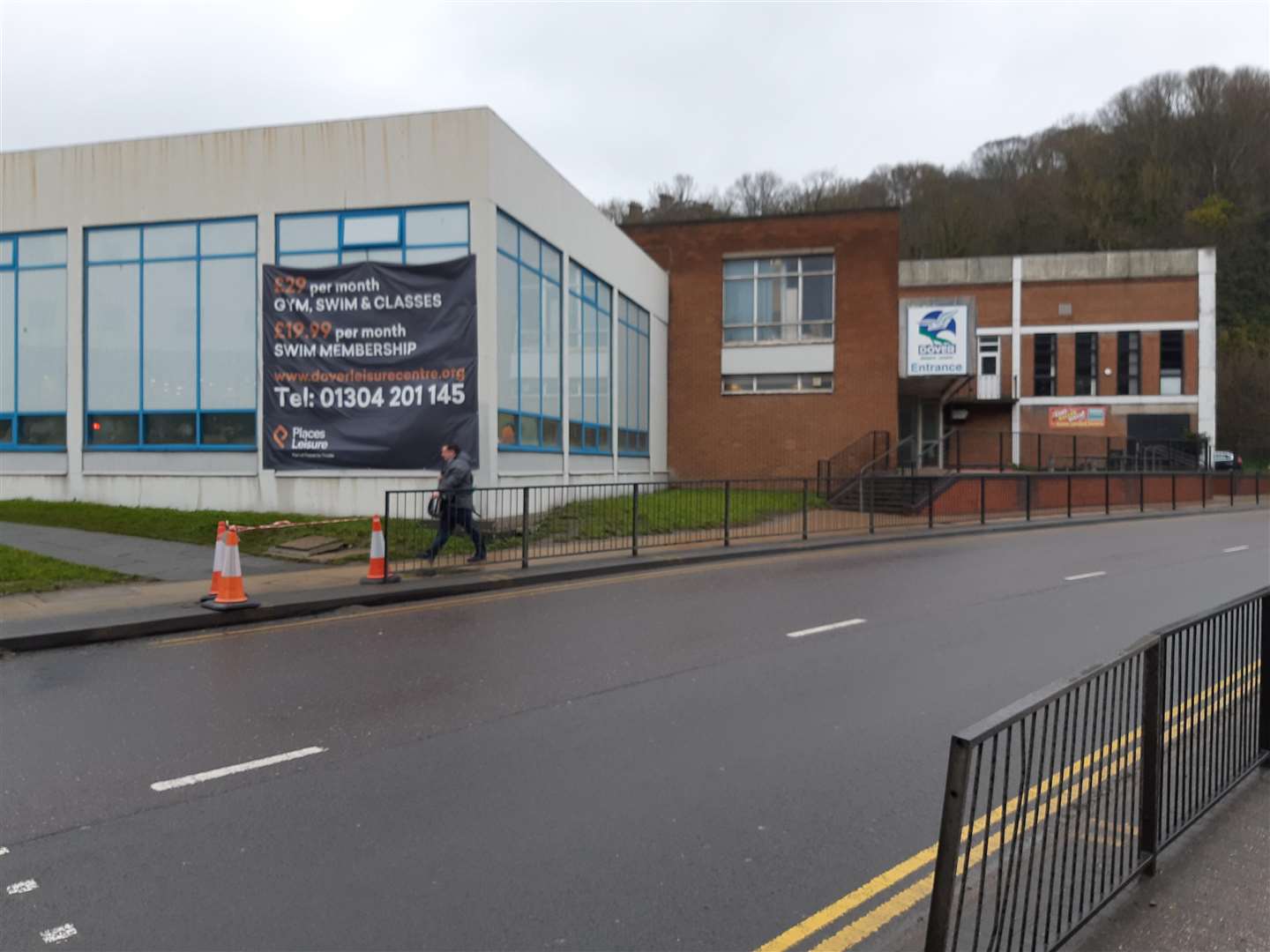 The old Seventies Dover Leisure Centre