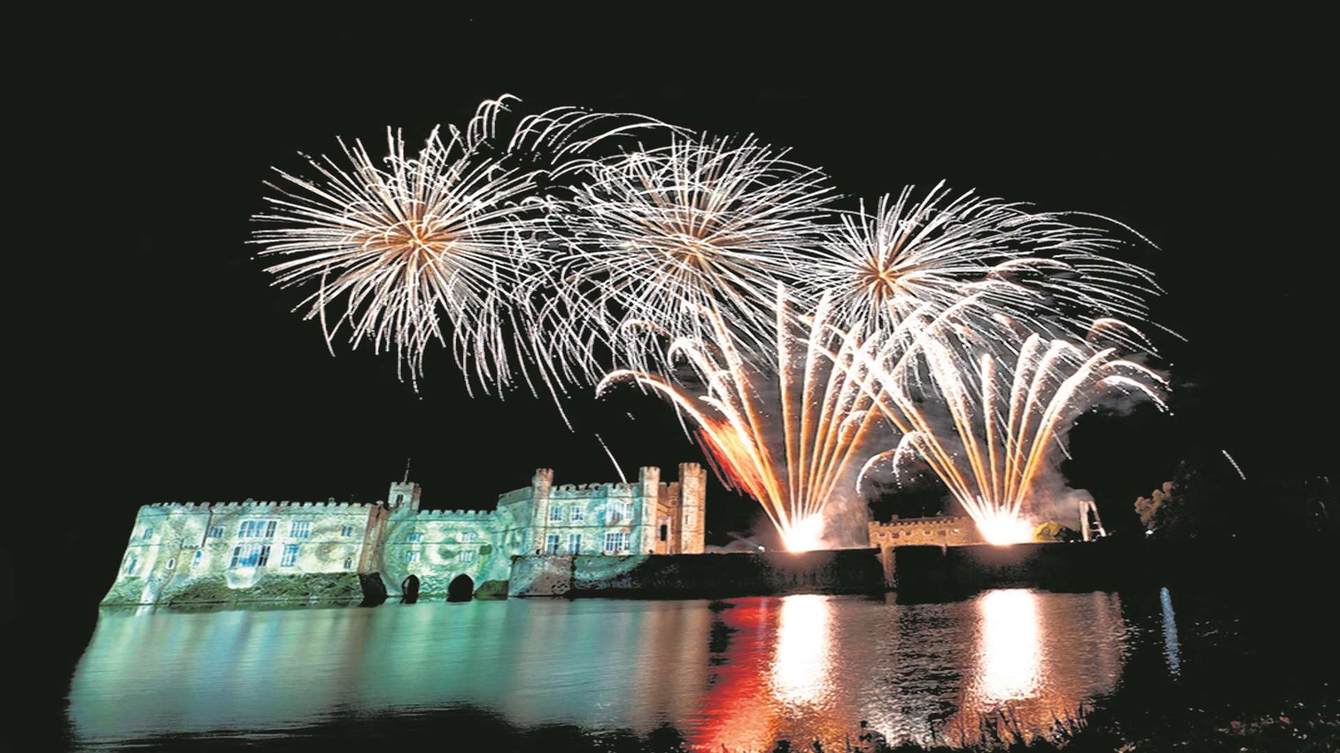 Fireworks at Leeds Castle