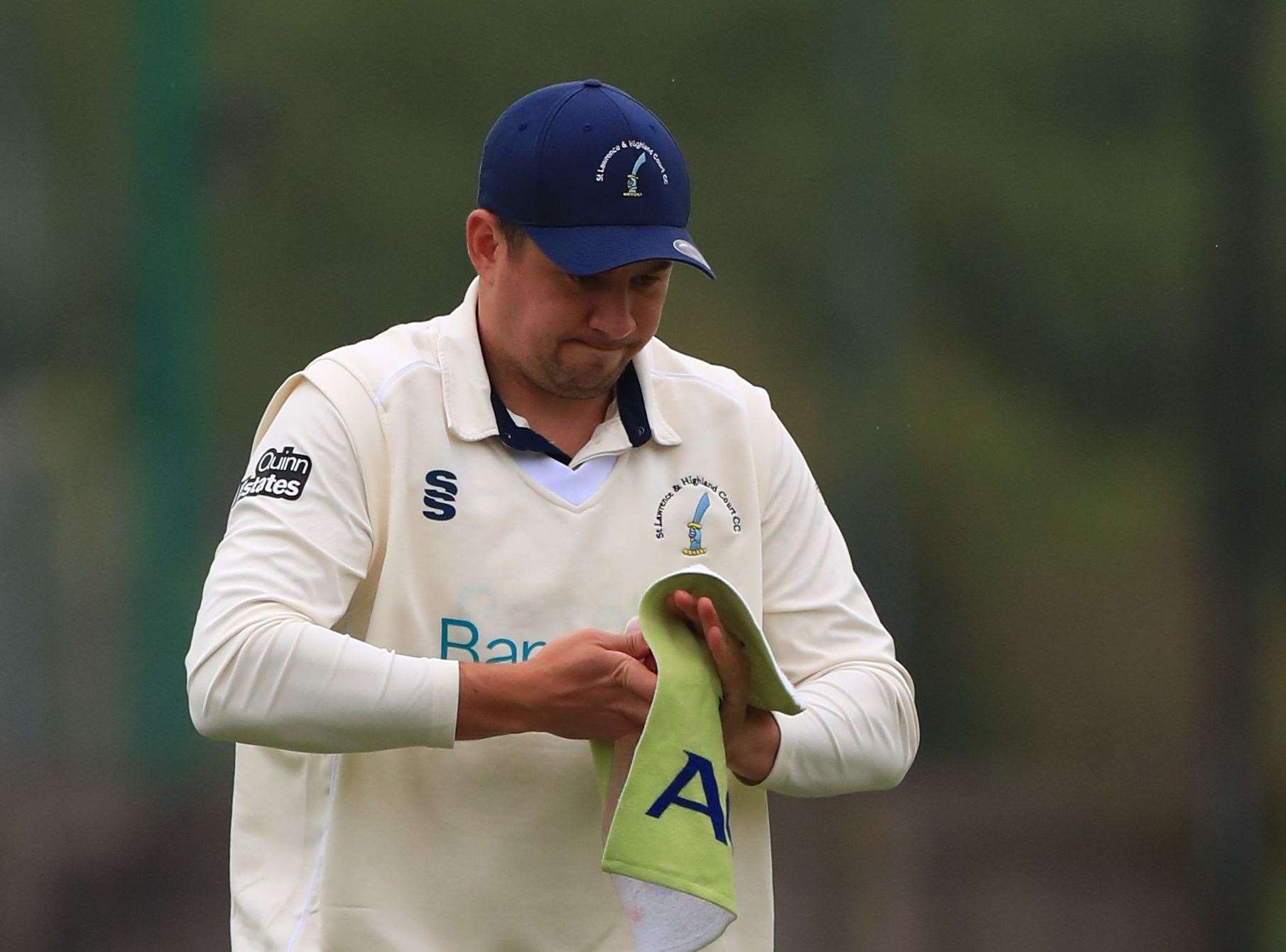 Will Hilton - top scored for St Lawrence & Highland Court with 41 in their weekend loss at basement boys Bickley Park. Picture: Gary Restall