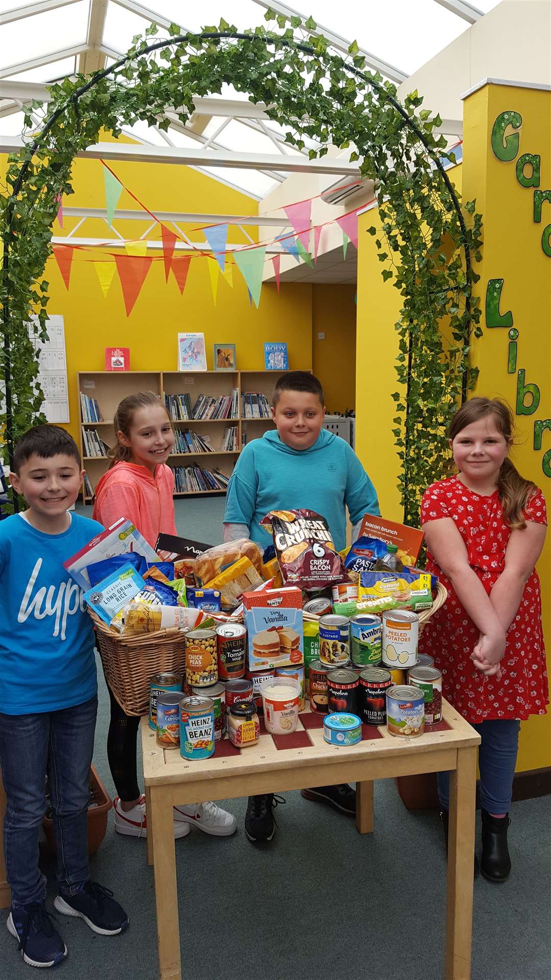 Pupils from Temple Mill Primary School, in Strood, held a bold and bright dress day for charity (32293538)