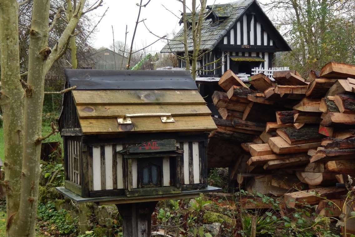 Bird houses at Upless. Picture: Geoff Ettridge