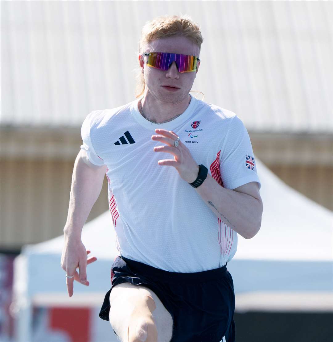 Sevenoaks' Zak Skinner says he will use the Paris 2024 Paralympic Games as a learning curve after missing out on a medal. Picture: imagecomms