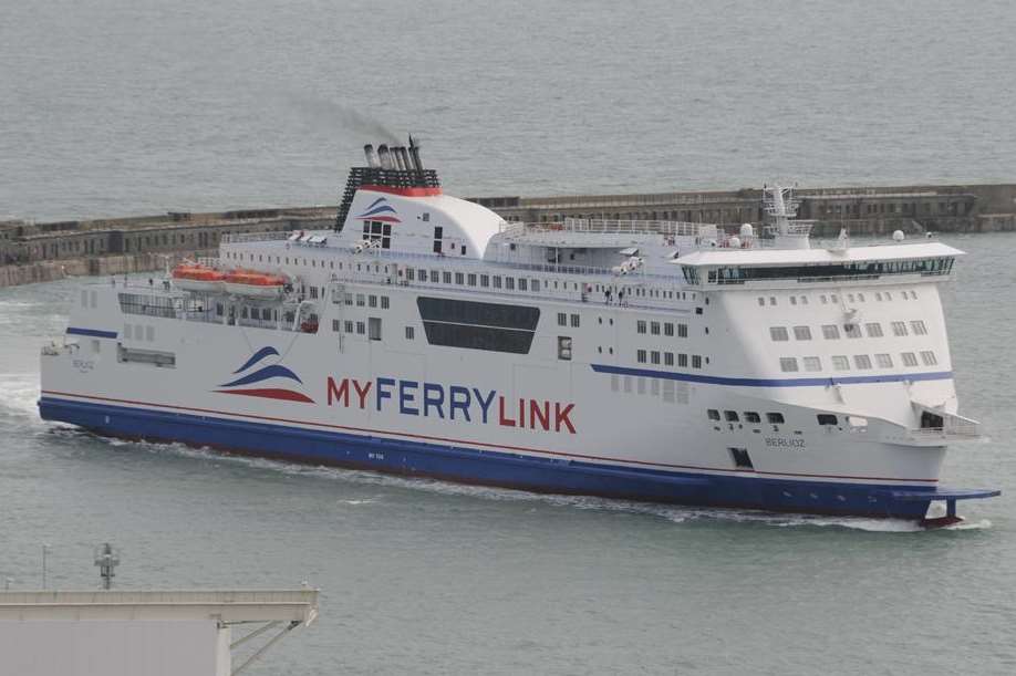 MyFerryLink's ship Berlioz