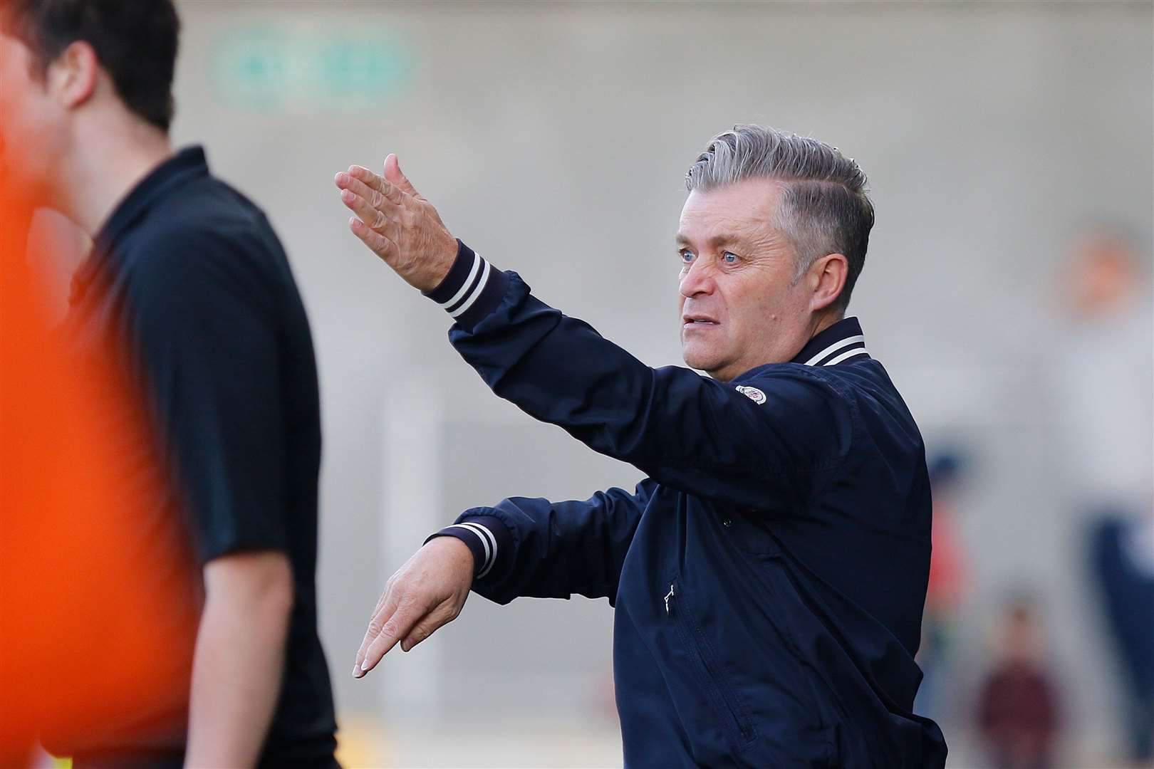 Dartford Manager Steve King. Picture: Andy Jones