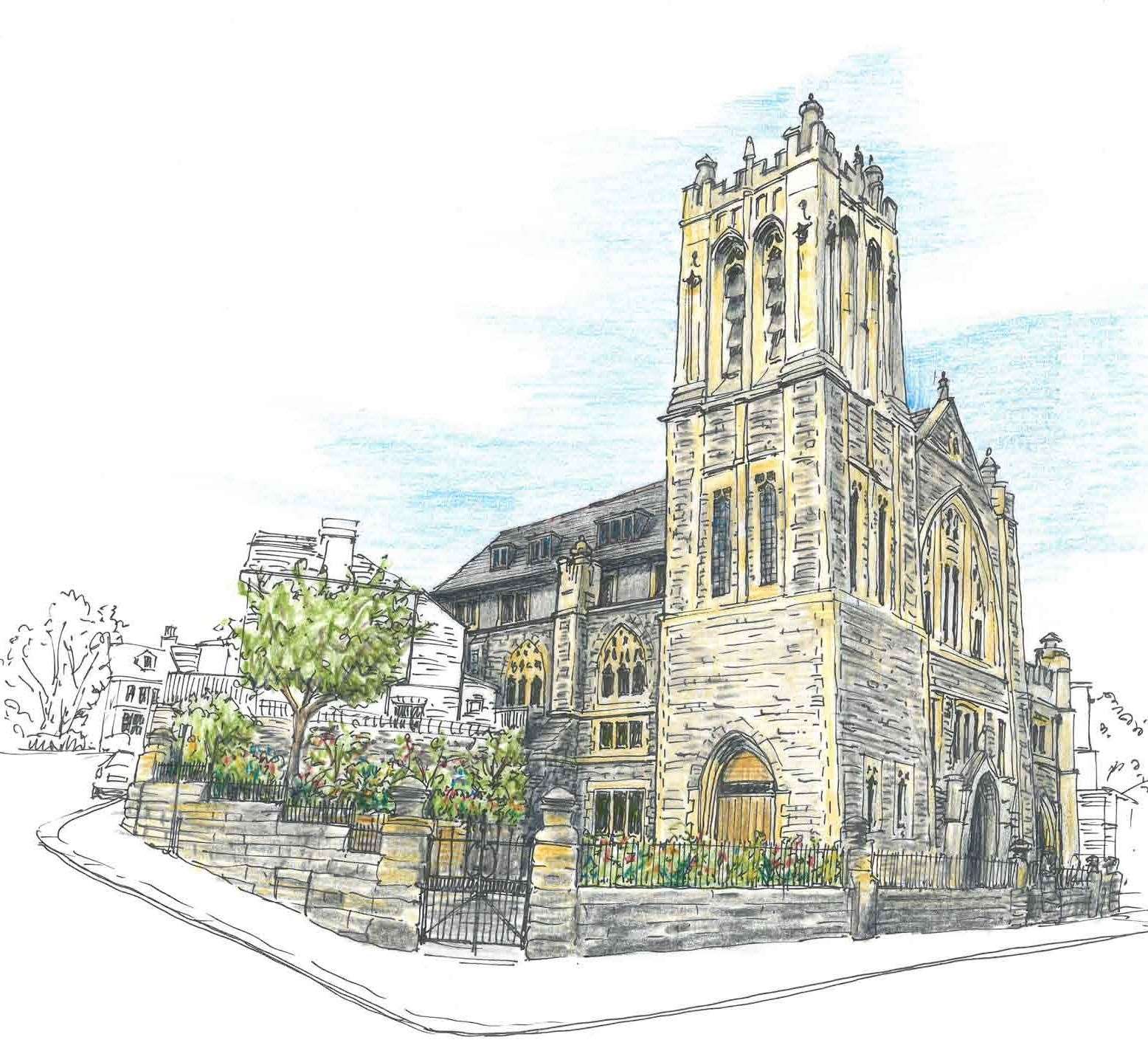 How the former St Columba United Reformed Church could look