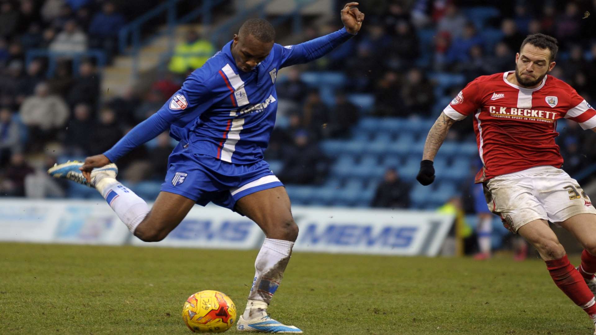 Gavin Hoyte Picture: Barry Goodwin