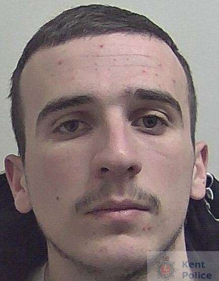 Endrion Marfana gave a false name and nationality. Photo credit: Kent Police