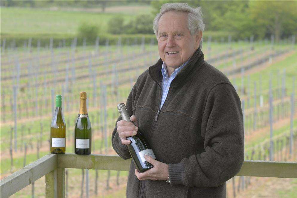 Gusbourne Estate owner and founder Andrew Weeber